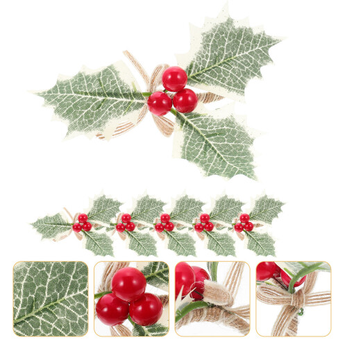 6St Weihnachten Mit Grünen Blättern Und 2