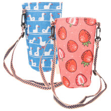 2Stk Verstellbare Handheld Wasserflaschen Taschen