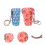 2Stk Verstellbare Handheld Wasserflaschen Taschen 9