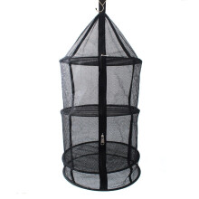 Vegetable Drying Rack Foldable Drying Net With Zipper For Dehydration - Compact Pantry Storage For Patio Lawn Apartment