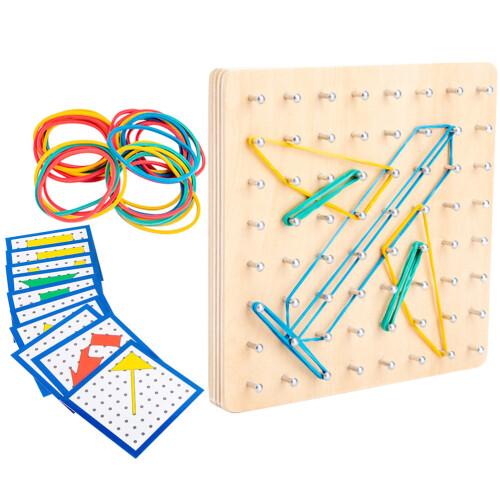 1 Set Geobord Kinderen Creativiteit Educatief Leerhulpmiddel 2