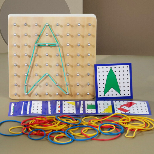 1 Set Geobord Kinderen Creativiteit Educatief Leerhulpmiddel 1