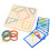 1 Set Geobord Kinderen Creativiteit Educatief Leerhulpmiddel 4