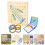 1 Set Geobord Kinderen Creativiteit Educatief Leerhulpmiddel 8