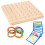1 Set Geobord Kinderen Creativiteit Educatief Leerhulpmiddel 6