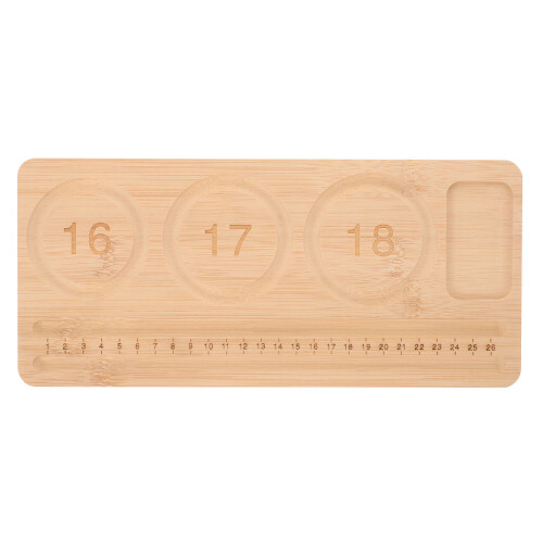 Raindrops Kralenbord Sieradenontwerp Hout 1 Stuk 2