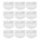 20 Wegwerp Chef Mutsen Voedselservering (Wit) 10