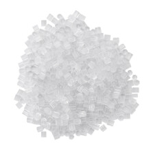500 Stks Achthoekige Plastic Gehoorplug Transparante Oordopjes