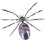Crystal Spinne Halloween Simulierte Spinne Spielzeug 6