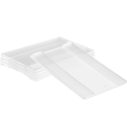 5Stk Acryl Schildhalter Displayständer Tischmenü Preishalter 2