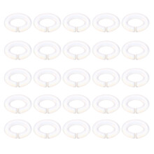 50Stk Armband Schlüsselanhänger Ringe Acryl Schmuckverbinder