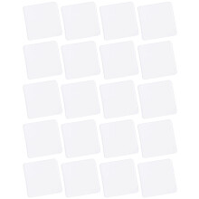 20 Doppelseitige Transparente Klebefolie Hakenaufkleber