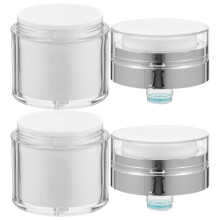2Stk Praktische Airless Pumpflaschen Für Gesichtscreme