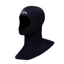 Diving Wetsuit Hood Neoprene Thermal Hat For Adults Small Black