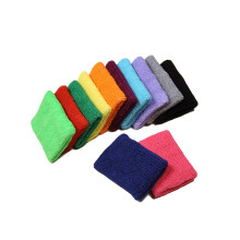 12 Farbige Baumwoll Sweatbänder Sport Armbänder