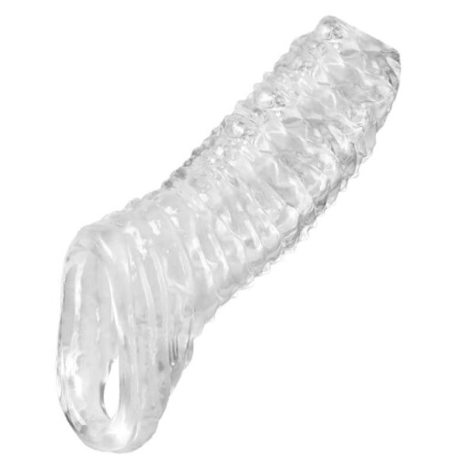 Penis Sleeves Model C White For Couples, Intense Stimulation And Delayed Ejaculation