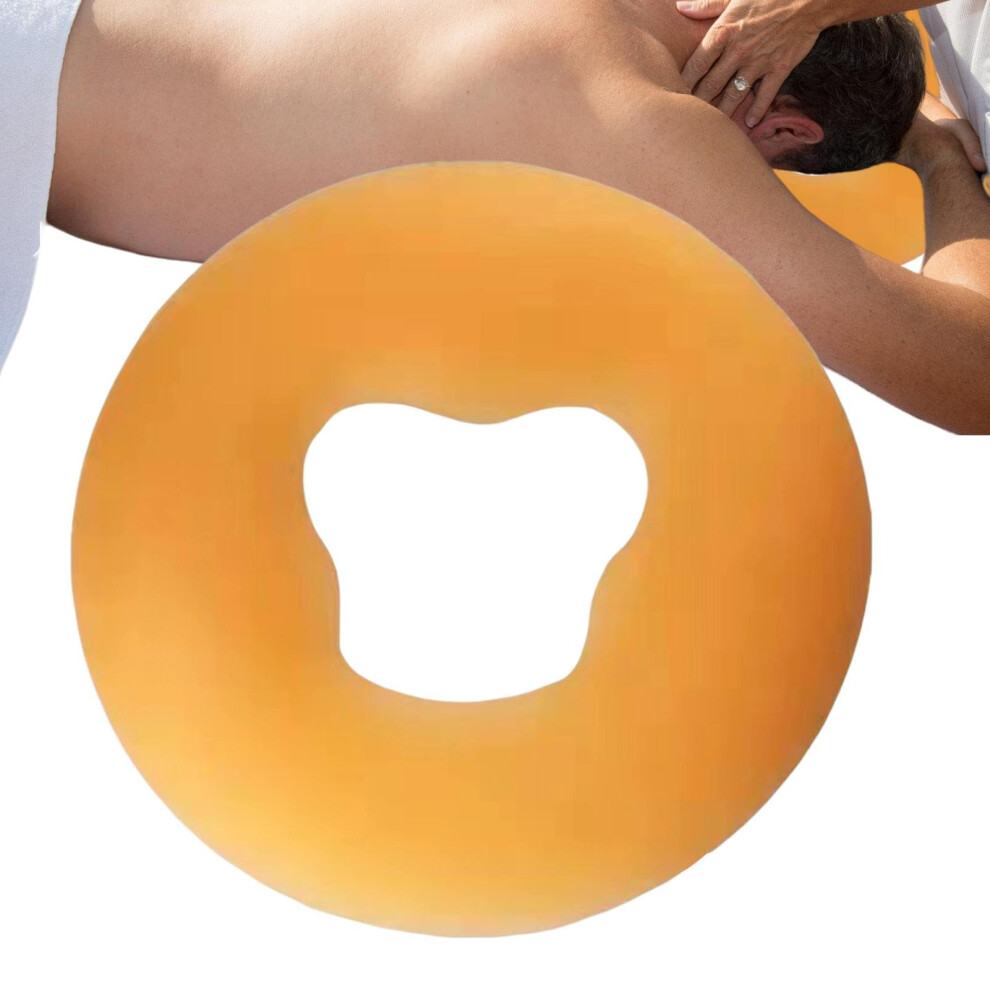Silicone Face Massage Pillow For Face-Down Use, Bed Headrest, Face Cradle Cushion, Home Spa Travel Beauty Salons