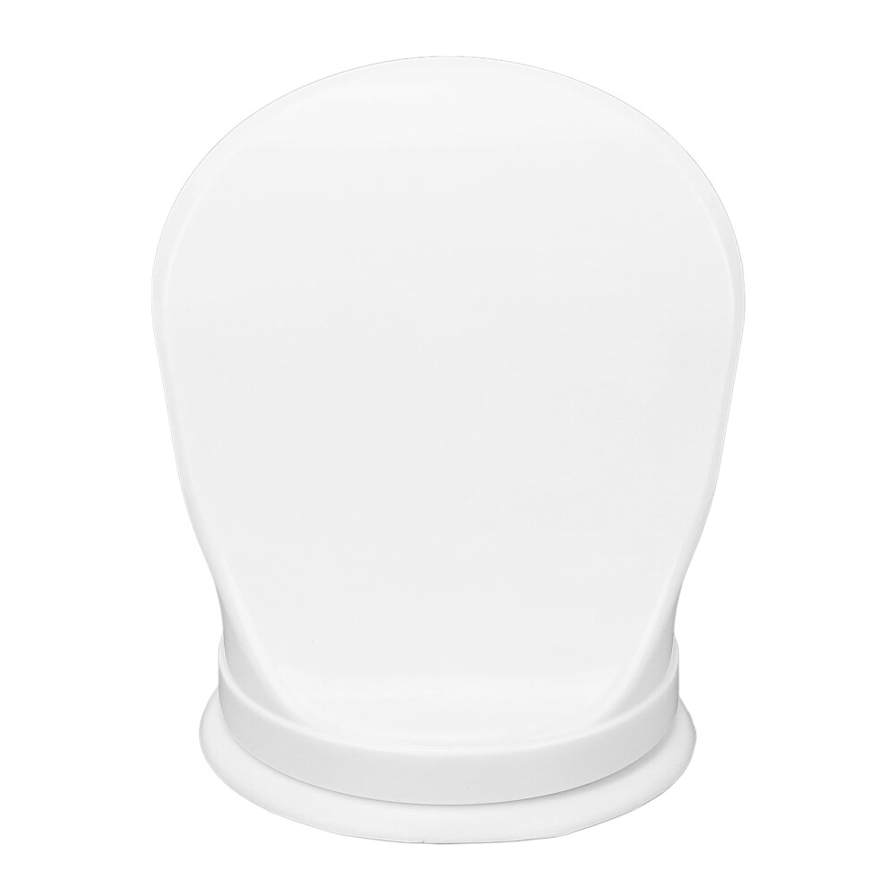 White Shower Foot Rest No-Drill Suction Cup Bathroom Foot Stool For Shaving Leg Aid Non-Slip