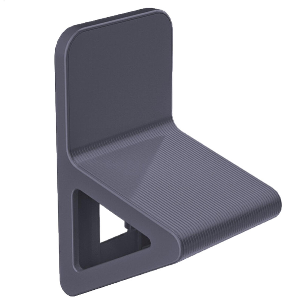 Black Stable Shower Step Non-Slip Triangular Leg Assist Shaving Leg Pedicure Foot Rest For Home And Hotel Bathrooms