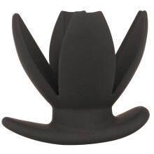 Four-Opening Hollow Peep Anal Plug Enema Irrigator Silicone Anchor Base Wearable Anal Toy For Men And Women