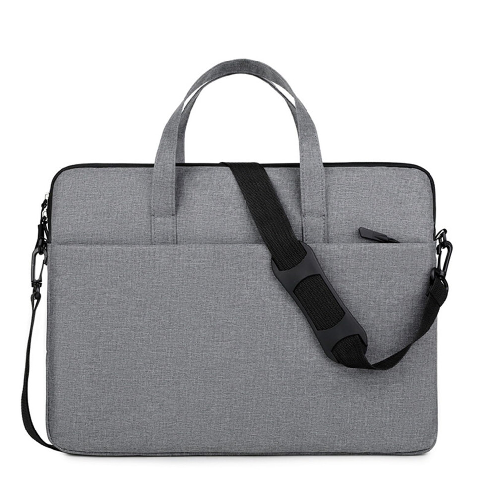 Multipurpose Laptop Shoulder Bag Fits 13/14/15-Inch Laptops, Shockproof Plush-Lined Sleeve For Office And School Use 9084446509304