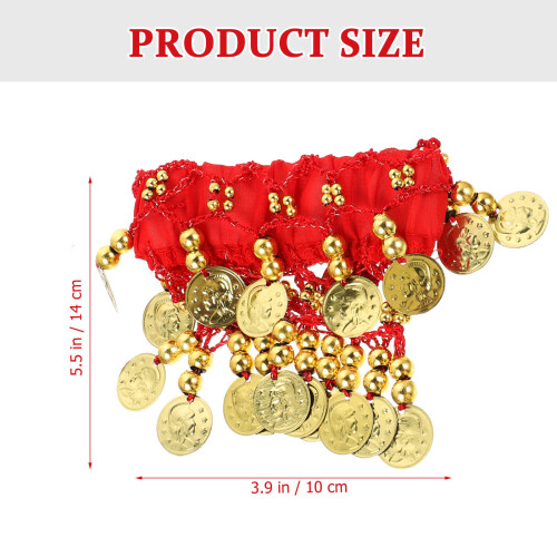 2 Bellydance Enkelbandje Voet Sieraden 1