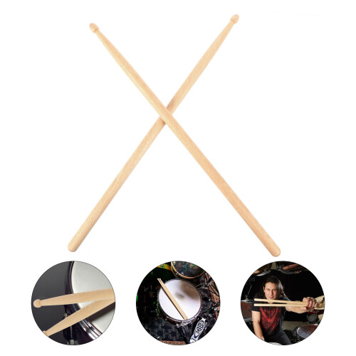 1 paar 7A drumstokken van notenhout, professioneel 2
