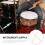 1 paar 7A drumstokken van notenhout, professioneel 9