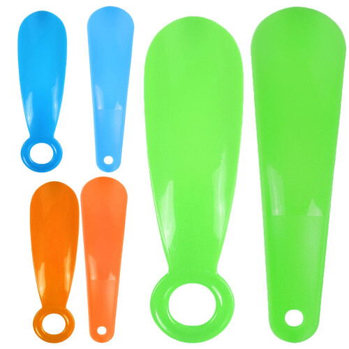 6 Plastic Schoenhoorns Hulpmiddel Aantrekken