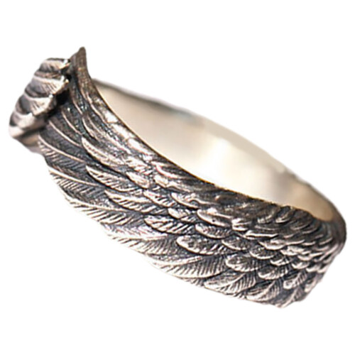 Engelsflügel Ring, Statement Finger Ring, Unisex Schmuck