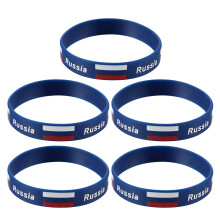 5St Silikon Armband Für Sport, Fußball (Russland)