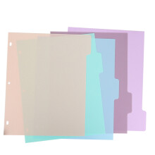 Binder Dividers Multi 1 Set 11 8,5 Zoll