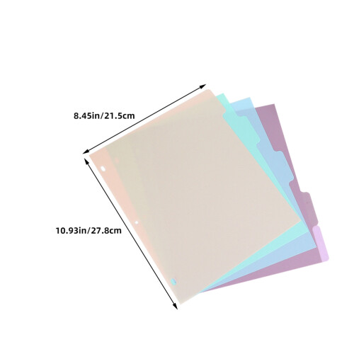Binder Dividers Multi 1 Set 11 8,5 Zoll 1