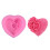 Moule Silicone Rose Rose Forme Coeur Pour 6