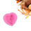Moule Silicone Rose Rose Forme Coeur Pour 9