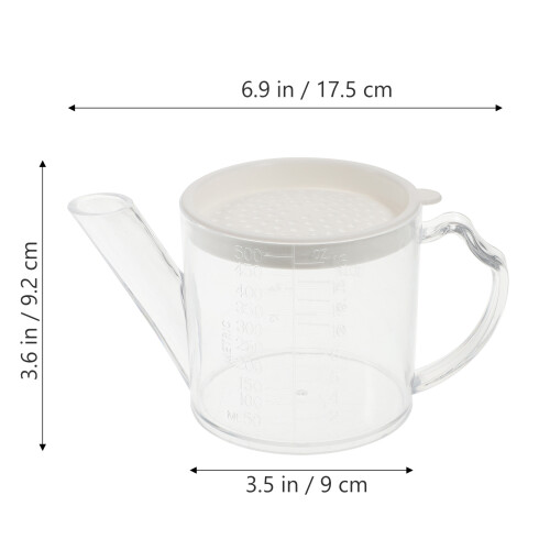 1St Ölspender Flasche Kunststoff Essigbehälter 1