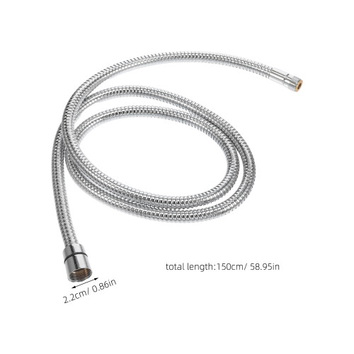 1,5 M Duschschlauch Mit Lederauflage 2
