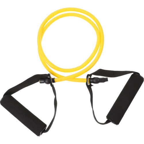 Elastisches Geflochten Mit Griffen 15 Lbs Gelb Für Training