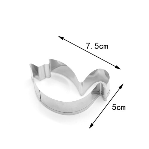 5Stk Ausstechform Schwan Für Gebäck Diy 2
