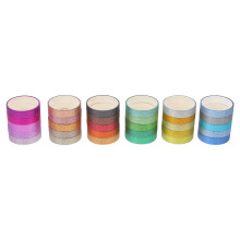 30 Glitzer Washi Papier Klebeband Für Bastelarbeiten