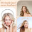 2Pcs Bridal Tiara Alloy Headband Double Layer Chic Wedding Accessory 7