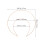 2Pcs Bridal Tiara Alloy Headband Double Layer Chic Wedding Accessory 2