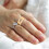 2Stk Paarringe Romantische Finger Ringe Geschenke 7
