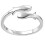 1St - -Ring, Verstellbarer Feiner Drahtzieh-Ring (Silber) 1
