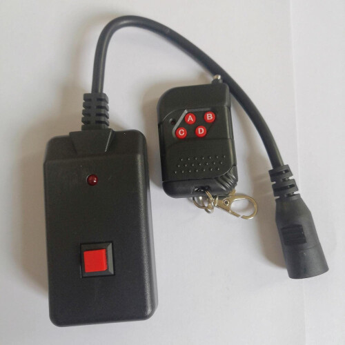 Fog Machine Controller Receiver 3-Pin Remote Control 30m Distance For Smoke Machine Compatibility 1