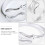 1St - -Ring, Verstellbarer Feiner Drahtzieh-Ring (Silber) 9