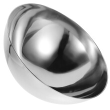 edelstahl speisenhaube kuppel 10 zoll silber perlstich
