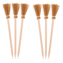 6St Broomstick Bleistifte, Hexenbesen Geformte Schreibwaren