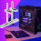 Graphics Card Holder Vertical Mounting Accessory Anti-Sagging PCIe GPU Support White PC Case Compatible 2