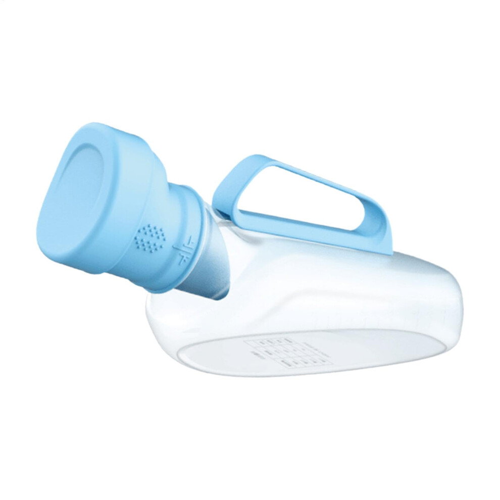 Portable Urinal Bottle 1200 ml - Leak-Proof Urine Bottle with Odor-Resistant Cover for Bedroom Travel Outdoor Camping